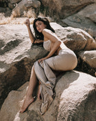 SKYN BODY-CON MAXI SKIRT