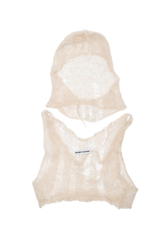 ALPACA HOODED VEST