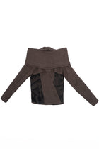 360° WOOL BACKLESS BLAZER