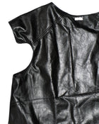DEWY BLACK LEATHER VEST