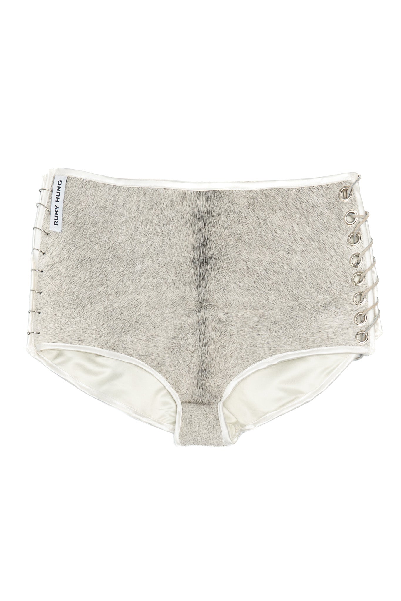 COWHIDE MIRO PIERCING SHORTS