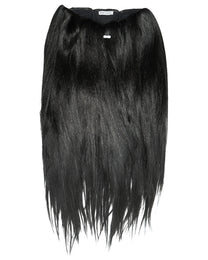 DESTINY BLACK MAXI HAIR SKIRT