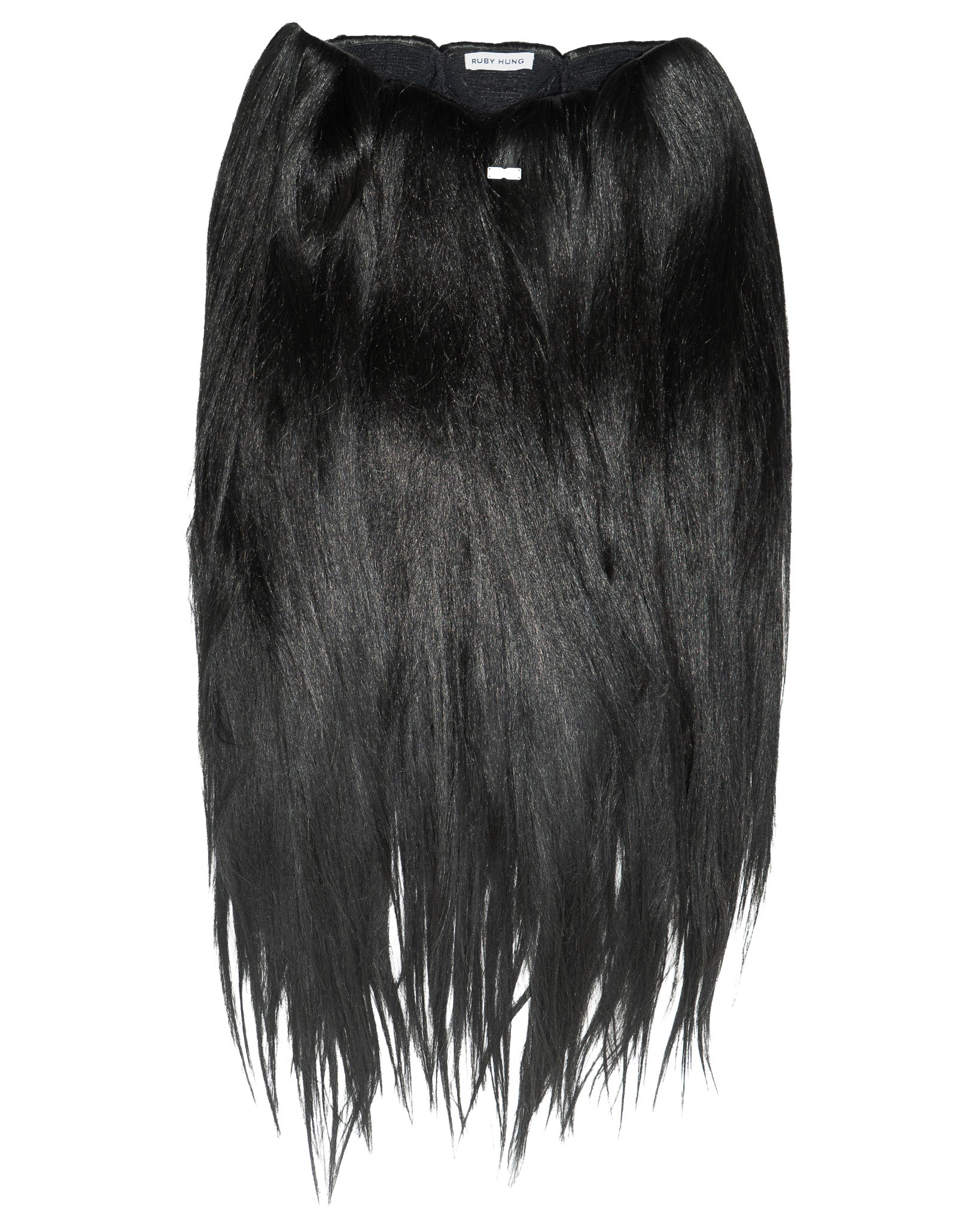 DESTINY BLACK MAXI HAIR SKIRT