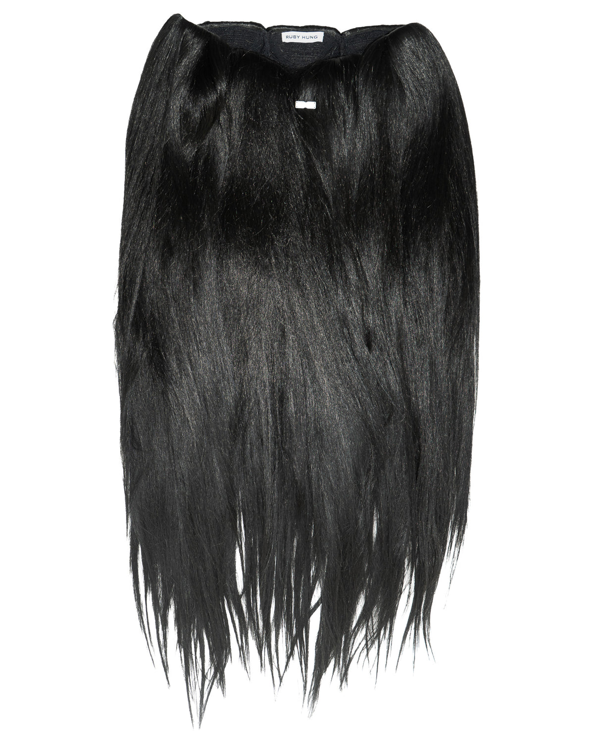 DESTINY BLACK MAXI HAIR SKIRT