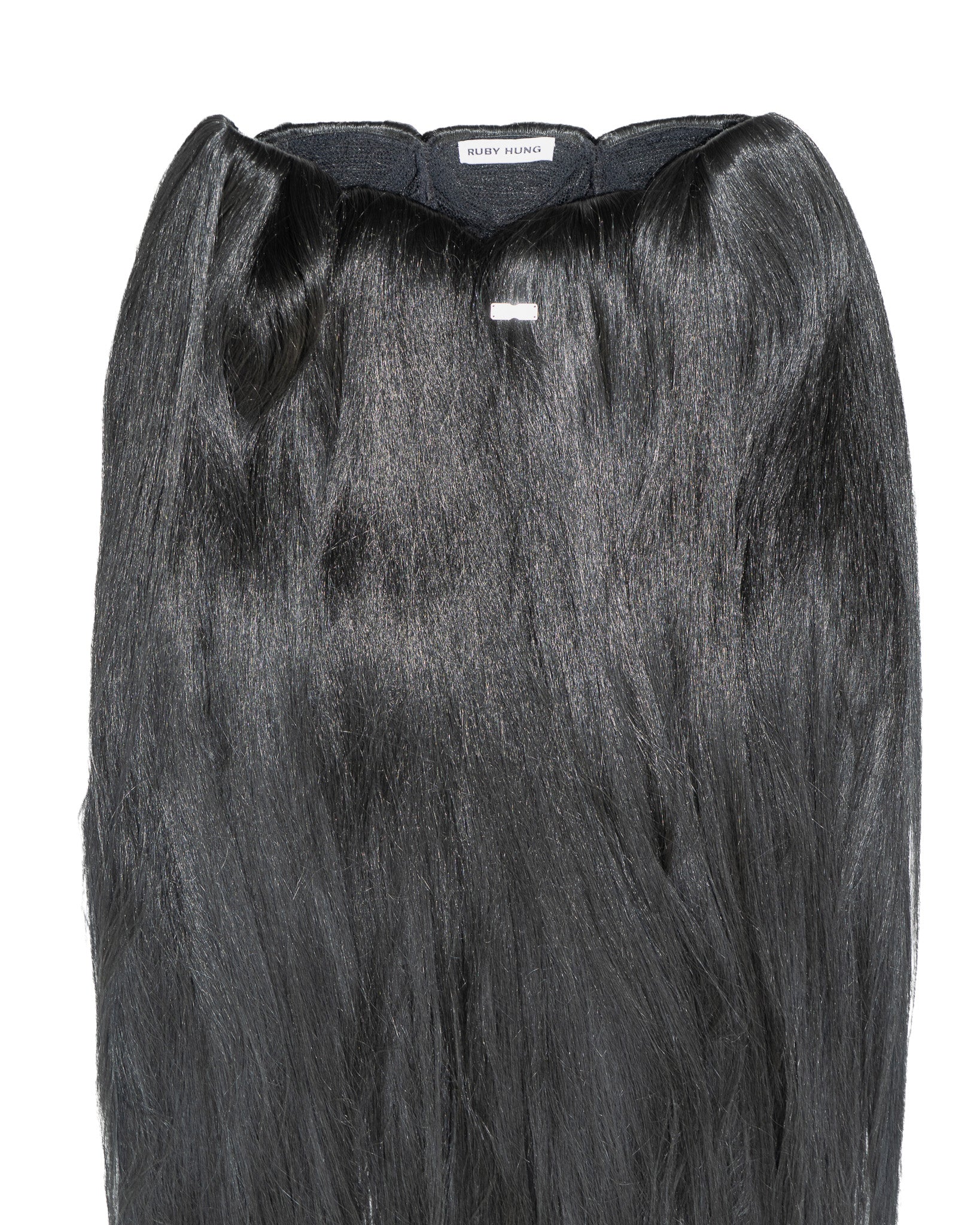 DESTINY BLACK MAXI HAIR SKIRT