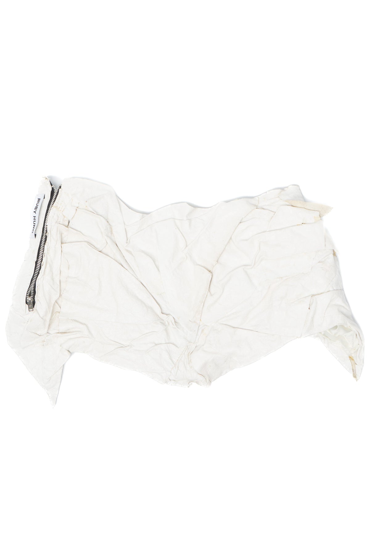 AVE LEATHER MICRO SHORTS