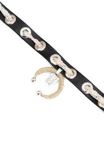 HOOKED HAIR BELT CHOKER
