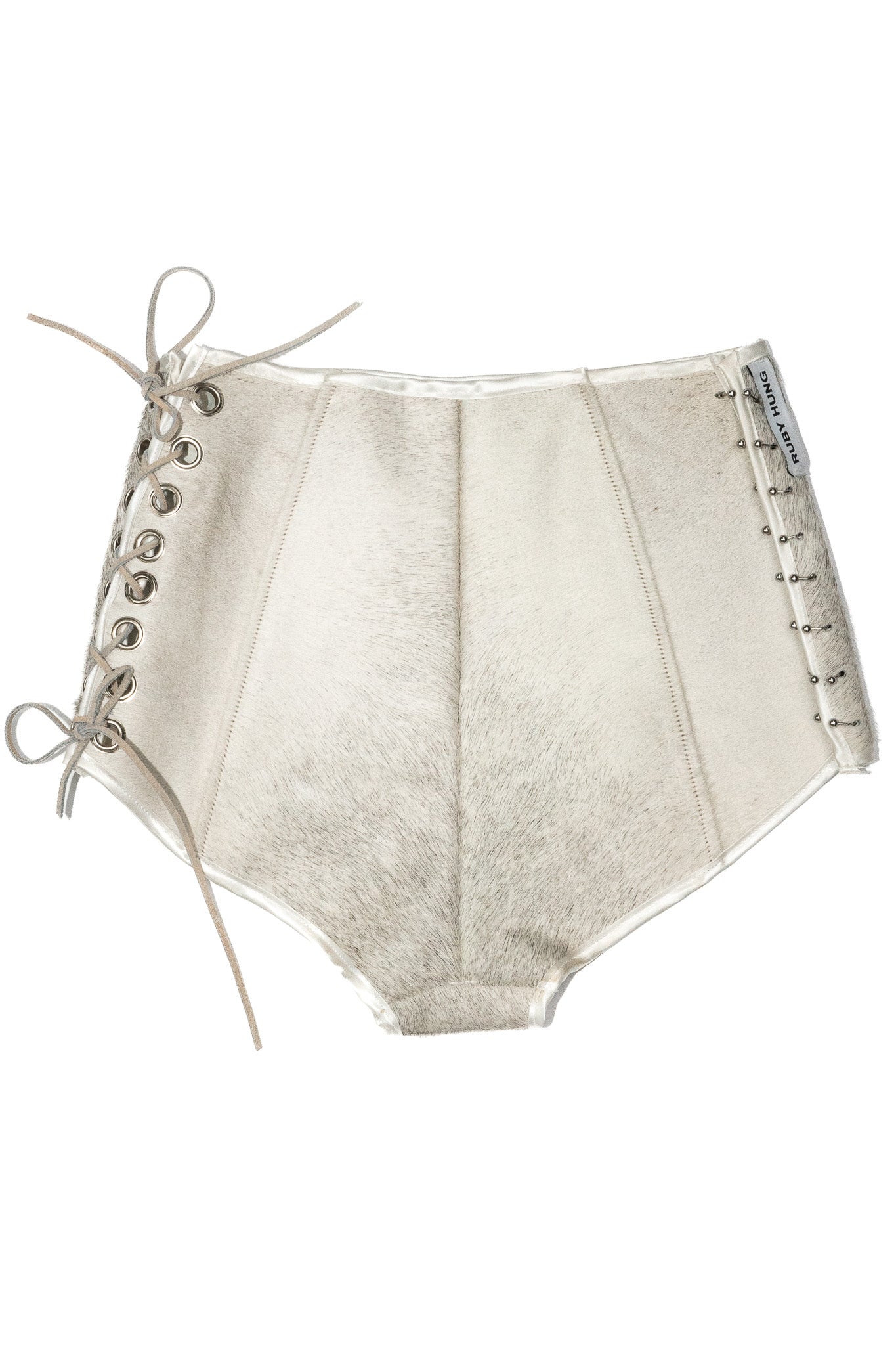 COWHIDE MIRO PIERCING SHORTS