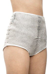 COWHIDE MIRO PIERCING SHORTS