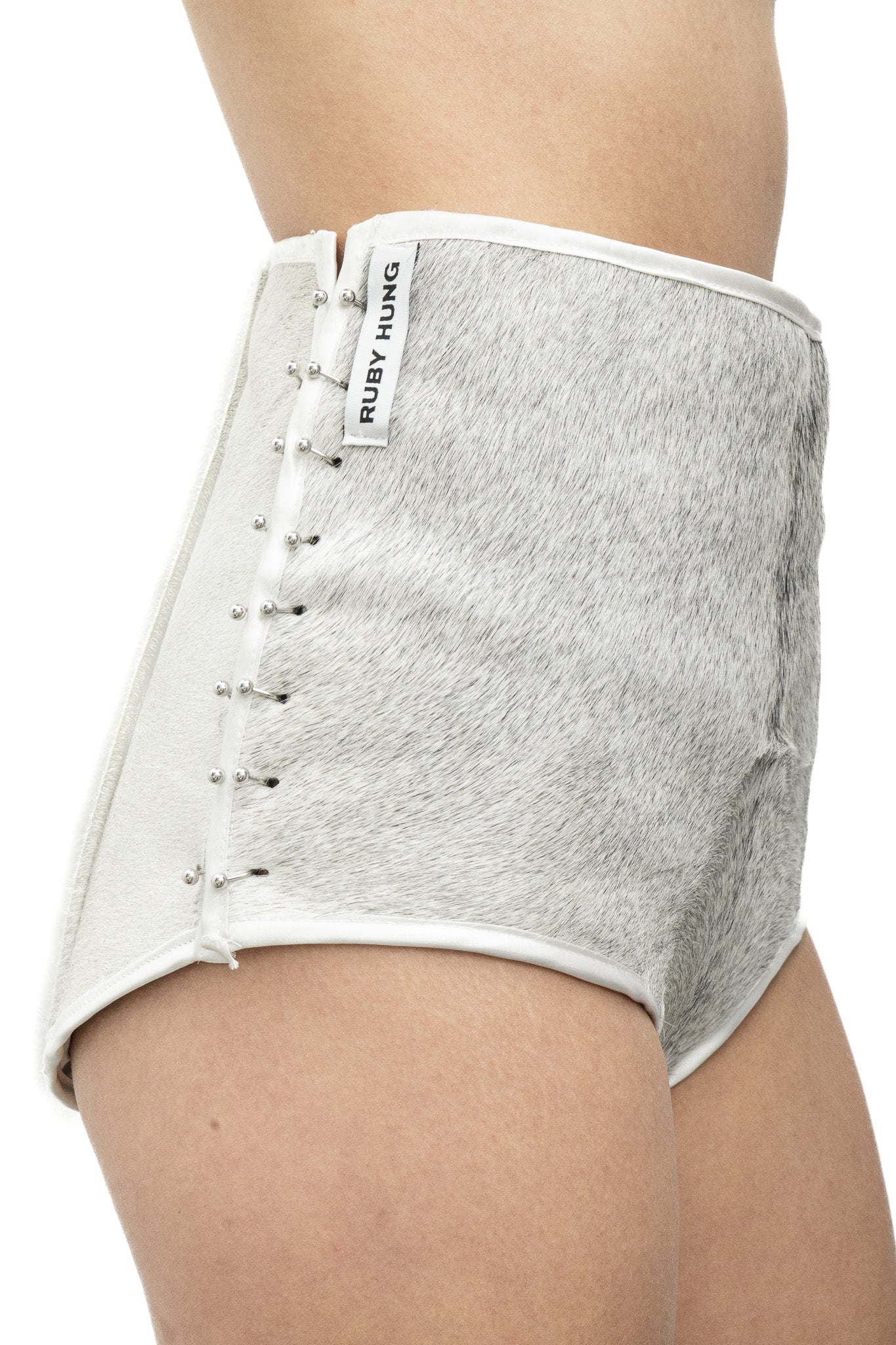 COWHIDE MIRO PIERCING SHORTS