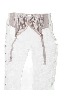 WHORE-MOAN RIPPED JEANS