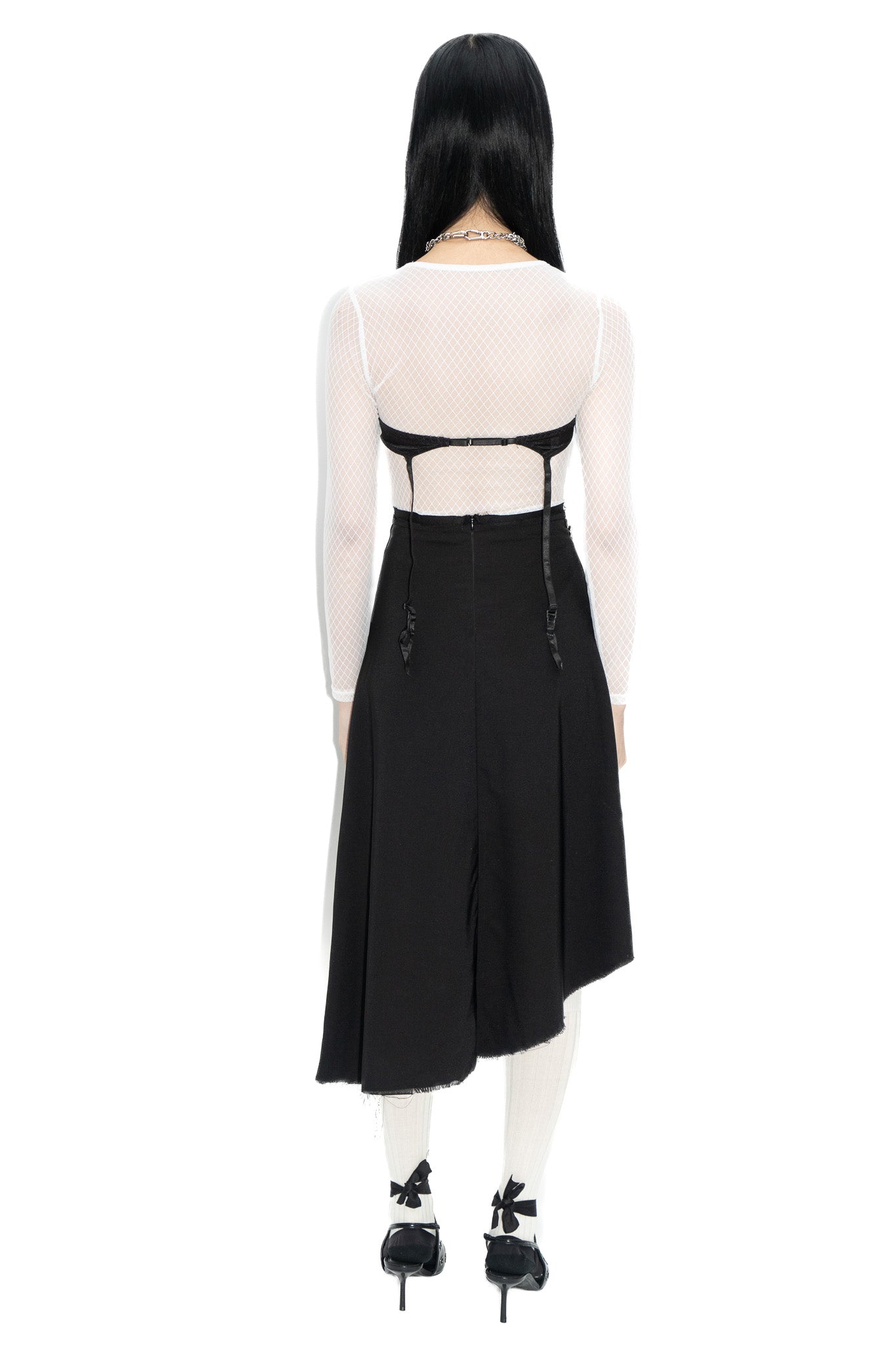 DEMURE MIDI SKIRT