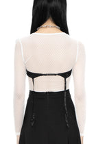 CRY BABY MESH BODYSUIT
