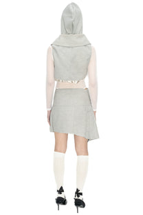 MOODY ASYMMETRIC SKIRT
