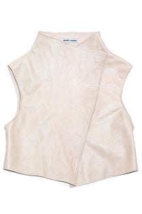 SNAPPY LEATHER VEST
