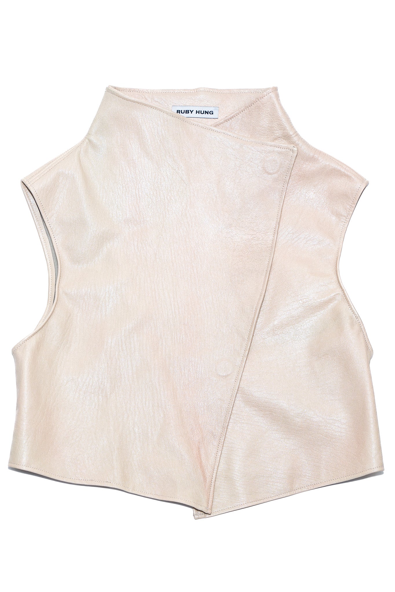 SNAPPY LEATHER VEST