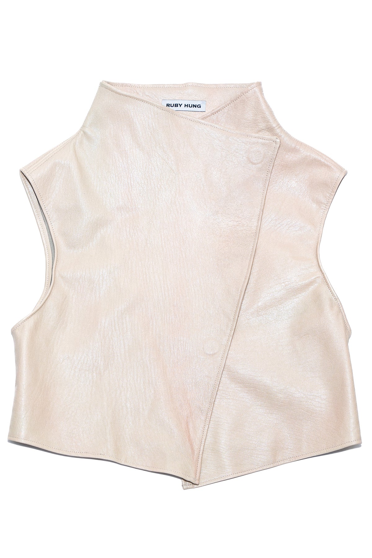 SNAPPY LEATHER VEST