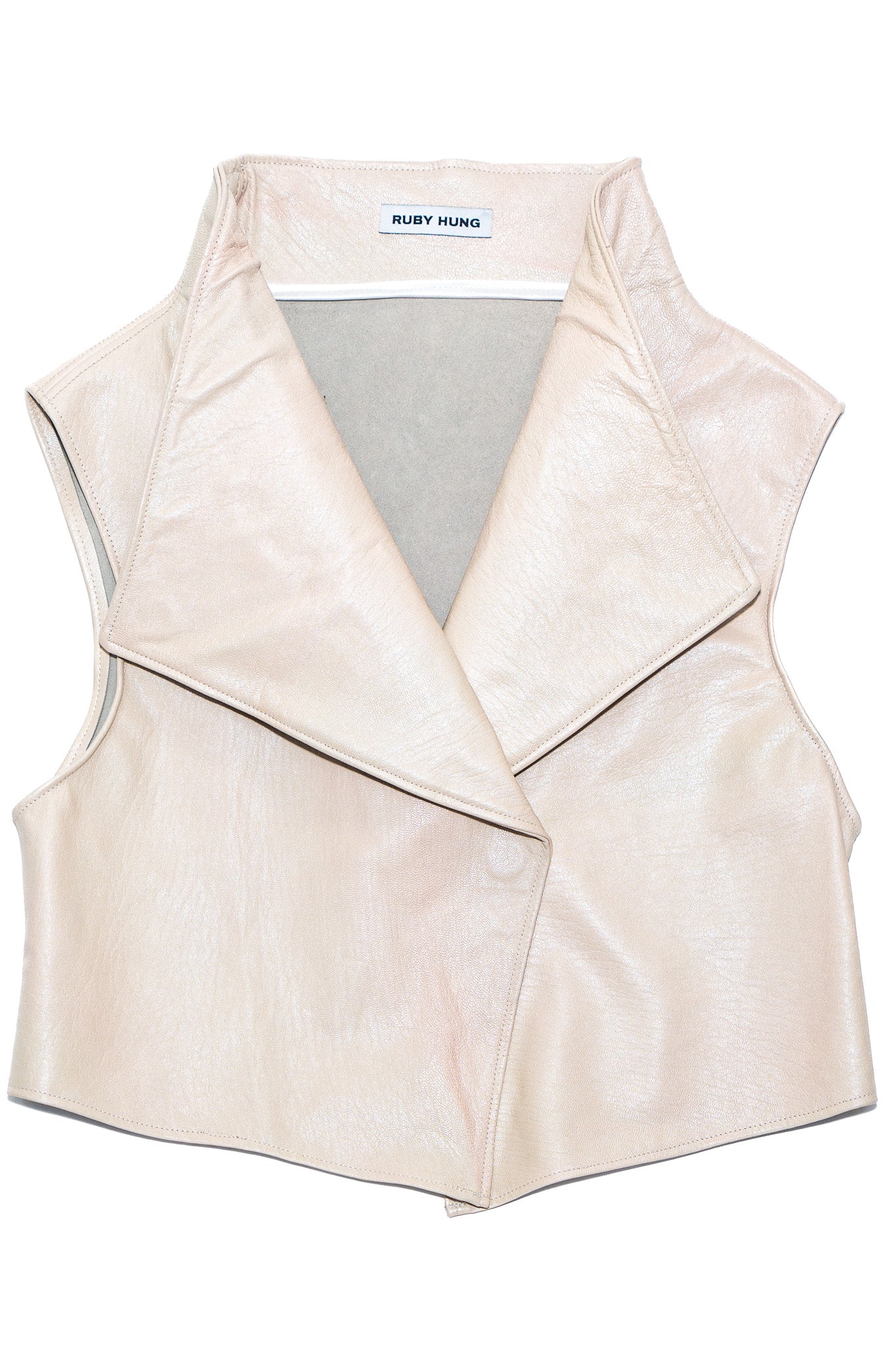 SNAPPY LEATHER VEST