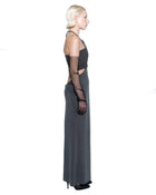 SHE'S LATE HALTER DRESS