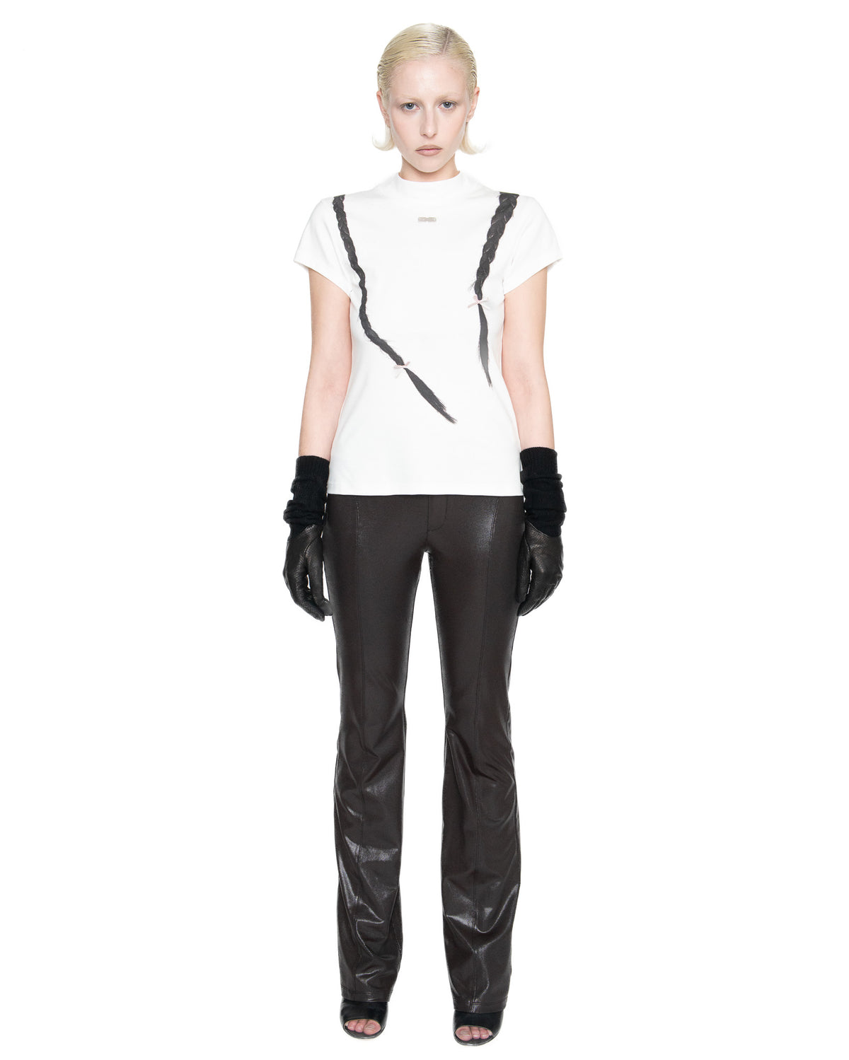 NO PLANS METALLIC LEGGINGS