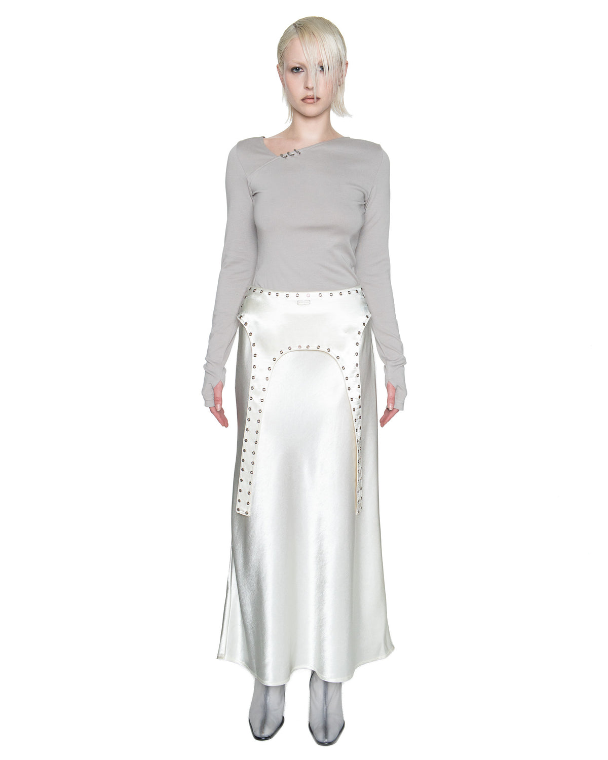 LINGER SUSPENDER SKIRT