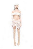 FIUR FUFFY TUBE TOP
