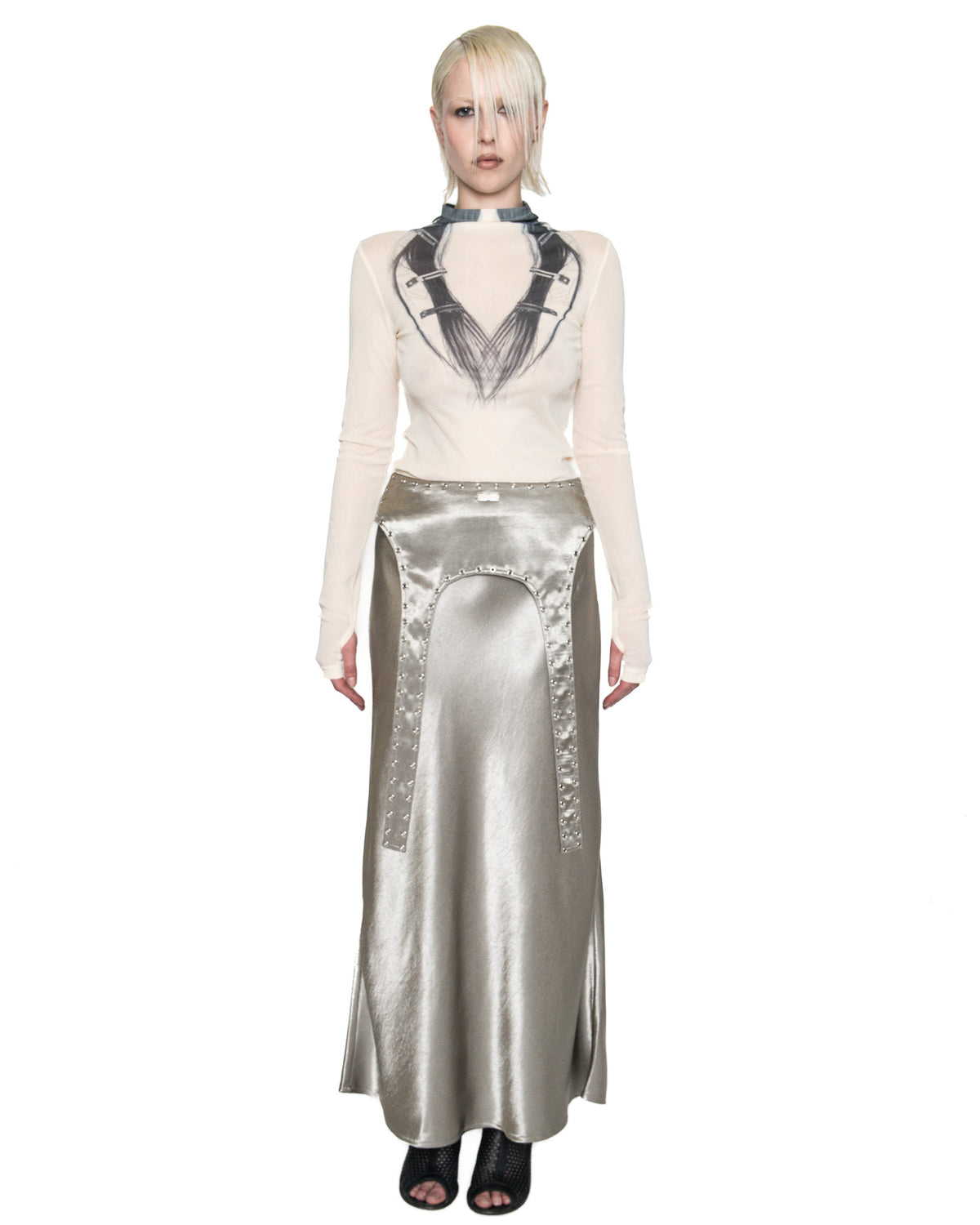 LINGER SUSPENDER SKIRT