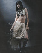 DESTINY BLONDE MAXI HAIR SKIRT