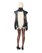 DEWY BLACK LEATHER VEST