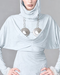 NIPPLE NECKLACE BRA