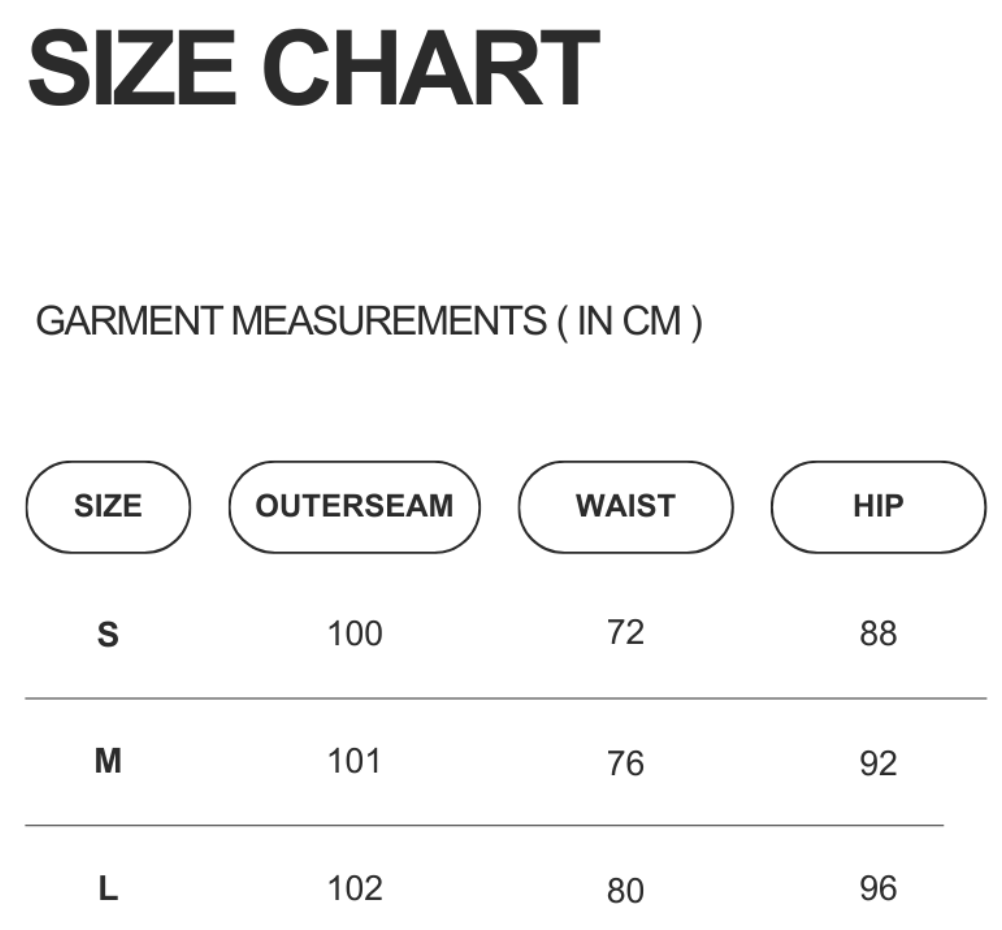 SIZE GUIDE