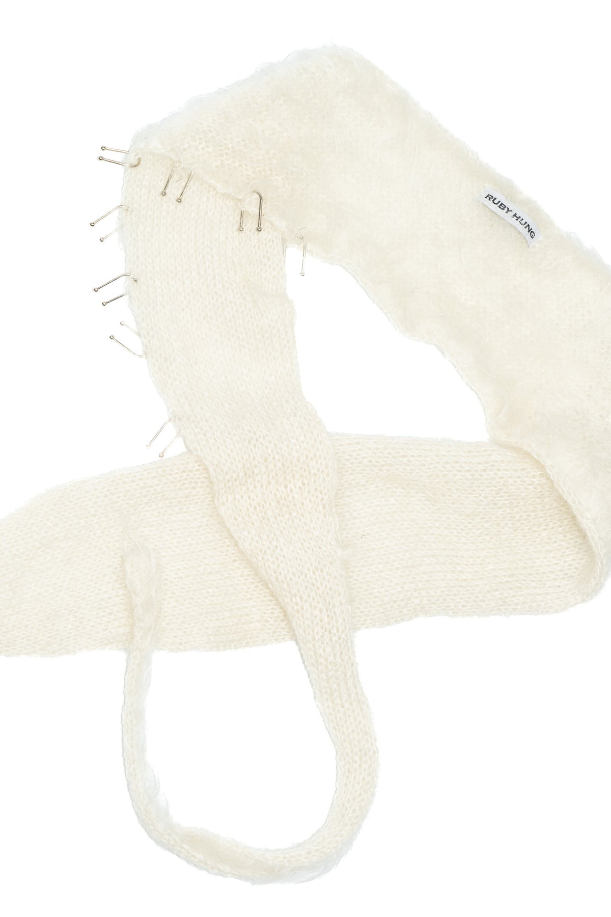 MOHAIR SCARF MINI SKIRT