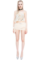 MOHAIR SCARF MINI SKIRT