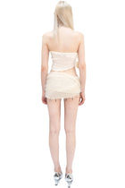 MOHAIR SCARF MINI SKIRT